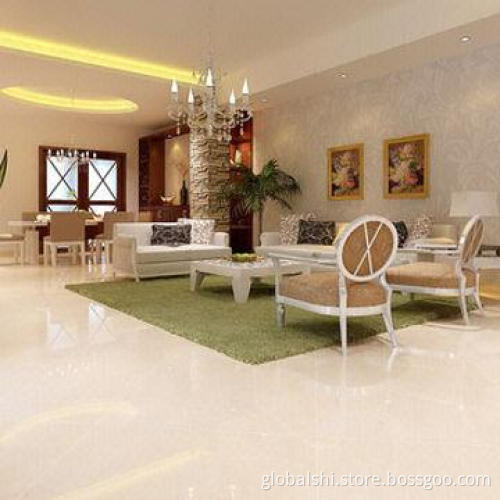 Full Polished Glazed Porcelain Tiles, Roller Printing, Marble Look